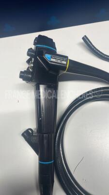 Olympus Gastroscope GIF-130 - Engineer's report : Optical system no image Angulation no fault found , Insertion tube no fault found , Light transmission no fault found , Channels one no fault found , Leak check small leak - 2