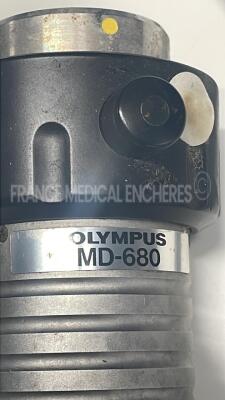 Olympus Gastroscope GIF-130 - Engineer's report : Optical system no image Angulation no fault found , Insertion tube no fault found , Light transmission no fault found , Channels one no fault found , Leak check small leak - 6