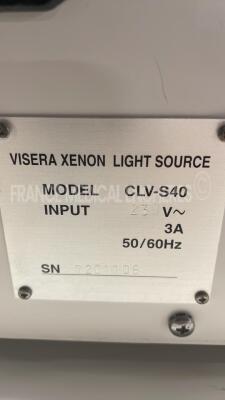 Olympus Light Source Visera CLV-S40 (Powers up) - 3