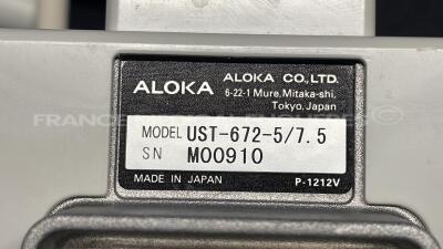 Aloka Probe UST-672-/7.5 - tested and functional - 6