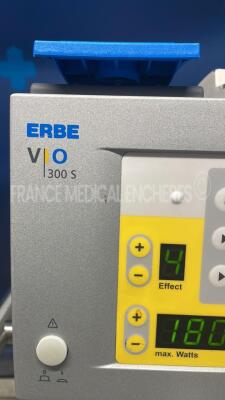 Erbe Electrosurgical Unit VIO 300 S with vio-cart - S/W 1.2.2 (Powers up) - 6