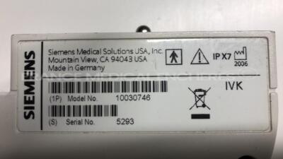 Siemens Ultrasound Sonoline G20 - YOM 2005 - w/ C5-2 probe 2005 - Endo PII Endo-cavity 2006 (probe (Powers up) - 12