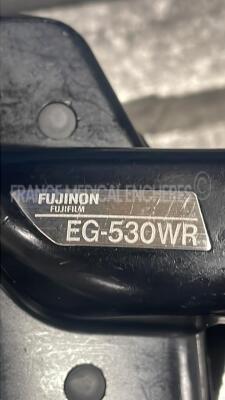 Fujinon Gastroscope EG-530WR Engineer's report : Optical system no fault found ,Angulation no fault found , Insertion tube no fault found , Light transmission no fault found , Channels no fault found, Leak check leak - 5