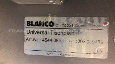 Lot of 2 x Blanco Transfer Operating Table 4544 404 - 6