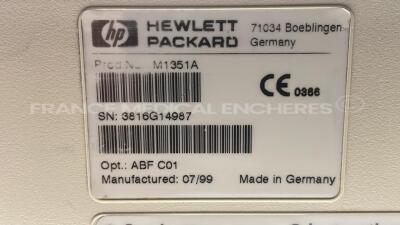 HP ECG Viridia Series 50A - w/ US1 sensors and US2 sensors (Powers up) - 5