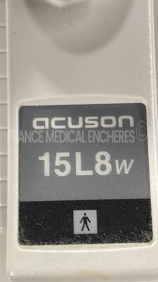 Acuson Ultrasound Sequoia C512 - YOM 2008 w/ Acuson Probe 4C1 and Acuson Probe 15L8w and Acuson Probe 6L3 and 3V2c (Powers up) - 17