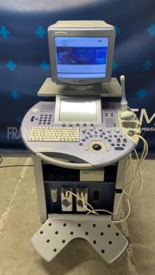 GE Ultrasound Voluson 730 Expert BT08 - YOM 2010 - S/W 5.4.6 - Options - TR 4D - DICOM - Vocal II - IUT - SRI II - VCI -B-Flow - STIC - Activation BT w/ GE Probe RAB4-8L - YOM 2009 and GE Probe RIC5-9W - YOM 2009 and Sony Video Graphic Printer UP-897MD (P