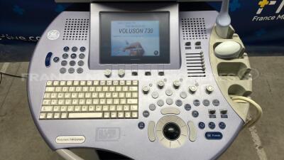 GE Ultrasound Voluson 730 Expert BT08 - YOM 2010 - S/W 5.4.6 - Options - TR 4D - DICOM - Vocal II - IUT - SRI II - VCI -B-Flow - STIC - Activation BT w/ GE Probe RAB4-8L - YOM 2009 and GE Probe RIC5-9W - YOM 2009 and Sony Video Graphic Printer UP-897MD (P - 4