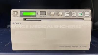 GE Ultrasound Voluson 730 Expert BT08 - YOM 2010 - S/W 5.4.6 - Options - TR 4D - DICOM - Vocal II - IUT - SRI II - VCI -B-Flow - STIC - Activation BT w/ GE Probe RAB4-8L - YOM 2009 and GE Probe RIC5-9W - YOM 2009 and Sony Video Graphic Printer UP-897MD (P - 6