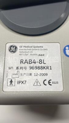 GE Ultrasound Voluson 730 Expert BT08 - YOM 2010 - S/W 5.4.6 - Options - TR 4D - DICOM - Vocal II - IUT - SRI II - VCI -B-Flow - STIC - Activation BT w/ GE Probe RAB4-8L - YOM 2009 and GE Probe RIC5-9W - YOM 2009 and Sony Video Graphic Printer UP-897MD (P - 13