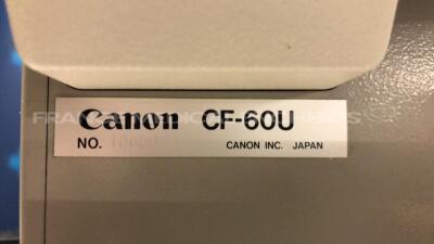 Canon Retinal Camera CF-60U - w/ Canon Power Control Unit CF-CUU (Powers up) - 12