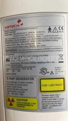 Vatech Panoramic X-Ray 3D PHT 6500 - YOM 2014 - Toshiba X-ray generator X-ray tube 2014 - Declared functional by the seller - 4