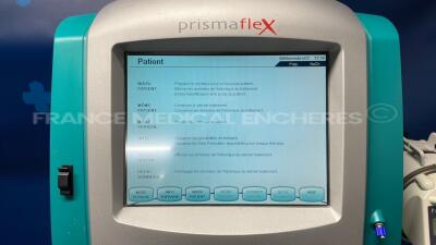 Gambro Dialysis Prismaflex - YOM 2004 - S/W 7.21 - Count 15352h (Powers up) - 5