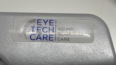 Lot of 1 x Eye Tech Care Treatment for Glaucoma Unit EyeOP1 - YOM 12/2015 - S/W 0AD6 - system error - french language and 1 x Ezem Insufflator ProtoCO2l - YOM 2006 (Both power up) - 8