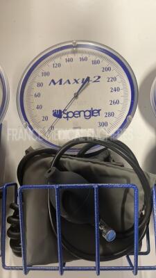 Lot of 3x Spengler Tensiometers Maxi+2 all functional - 3