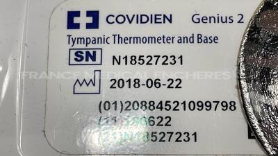 Lot of 6 Covidien Tympanic Thermometers Genius 2 2014 to 2018 - 6