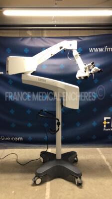 Carl Zeiss ENT Surgical Microscope S7 OPMI Movena - Focus f170 lense - w/ Dual Binoculars 12.5x (Powers up)