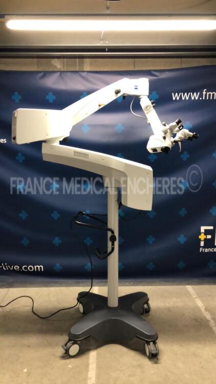 Carl Zeiss ENT Surgical Microscope S7 OPMI Movena - Focus f170 lense - w/ Dual Binoculars 12.5x (Powers up)