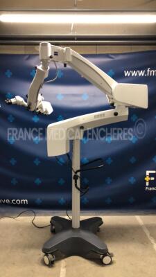 Carl Zeiss ENT Surgical Microscope S7 OPMI Movena - Focus f170 lense - w/ Dual Binoculars 12.5x (Powers up) - 3