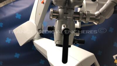 Carl Zeiss ENT Surgical Microscope S7 OPMI Movena - Focus f170 lense - w/ Dual Binoculars 12.5x (Powers up) - 5