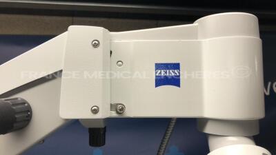 Carl Zeiss ENT Surgical Microscope S7 OPMI Movena - Focus f170 lense - w/ Dual Binoculars 12.5x (Powers up) - 11