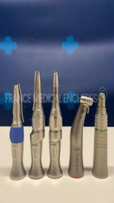 Lot 4 NSK Dental Attachments including 2 x SGS-E2S - 1 x Ti-Max X SG93 - 1 x SG-ES