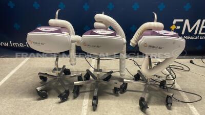 Lot of 3 x Surgical Company Patient Warming Units Mistral Air YOM 2016 (All power up)