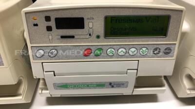Lot of 6 x Fresenius Volumetric Pumps Optima MS - no power cables (All power up) - 4