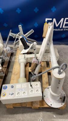 Martin Ceiling Anesthesia Arm and colum gas/electric - Deinstalled by OEM - 4