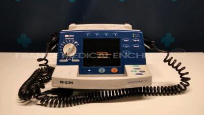 Philips Defibrillator Heartstart XL - YOM 2005 - French Language - System Error 2003 (Powers up)