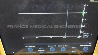 GE Ultrasound Vivid 4 - S/W Version 4.7 - Options - Stress Echo - TManat - Connectivity EchoNET w/ 3S probe - YOM 06/2001 - 7S probe - YOM 12/2004 - P2D probe - Sony Video Graphic printer UP-895MD - Sony Video Recorder SVO-9500MDP (Powers up) - 10