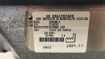 GE Ultrasound Logiq E9 R2 - YOM 2009 - S/W Options not available - S/W 2.0.5 w/GE Probe 11L-D - YOM 2015 and GE Probe IC5-9-D - YOM 2019 and GE Probe C1-5-D - YOM 2016 (Powers up)</p> - 22