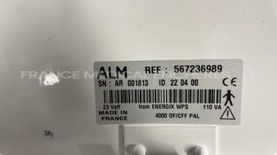 ALM Surgical Light Double Dome Prismalix PRX 8431 ACS - YOM 2005 declared functional by the seller - 9