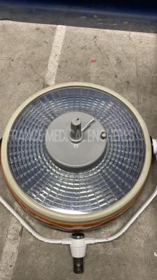 ALM Operating Light Double Dome Surgiris ECL 951 - untested - 4