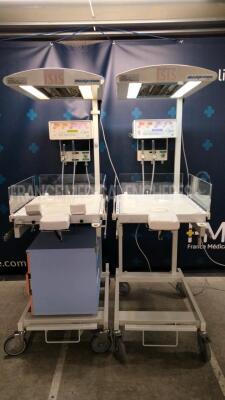 Lot of 2 x Mediprema Infant Incubator Radiante ISIS ( Both power up)