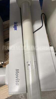 Drager Ceiling Mounted Power Supply Arm Movita Declared Functional by the seller - 2