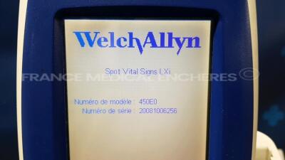 Lot of 2 x Welch Allyn Vital Signs Monitors Spot Vital Signs LXI (All power up) - 2