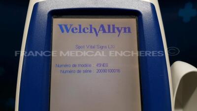 Lot of 2 x Welch Allyn Vital Signs Monitors Spot Vital Signs LXI (All power up) - 3