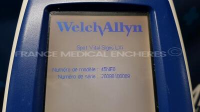 Lot of 2 x Welch Allyn Vital Signs Monitors Spot Vital Signs LXI (All power up) - 2