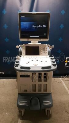 Toshiba Ultrasound Aplio XG SSA-790A - YOM 2011 - w/ PST-25BT probe YOM 2010 (Powers up)