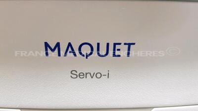 Maquet Ventilator Servo-i - S/W V8.00.01 - w/ count 96273 hours (Powers up) - 5