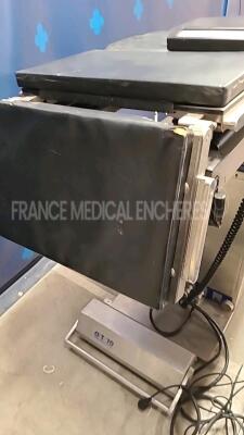 Lot of 2 OPT Operating Tables including 1 x OPT70-EC-02 and 1 x OPT70-EC-01 (Both have no power) - 7
