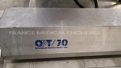 Lot of 2 OPT Operating Tables including 1 x OPT70-EC-02 and 1 x OPT70-EC-01 (Both have no power) - 8