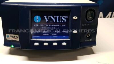 VNUS Radiofrequency Generator RFG2 (Powers up) - 4