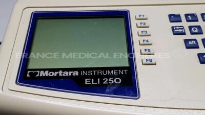 Lot of 2 x Mortara EKG Eli 250 - no power cables (Only one powers up) - 5