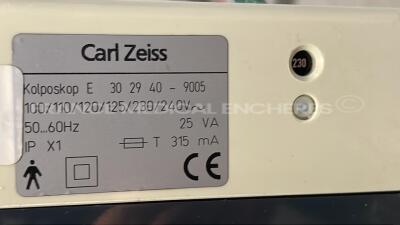 Carl Zeiss Colposcope Model E 302940-9005 (Powers up) - 7