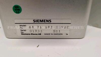 Lot of 2 Siemens Vaporizers Sevoflurane 6471192 - 4