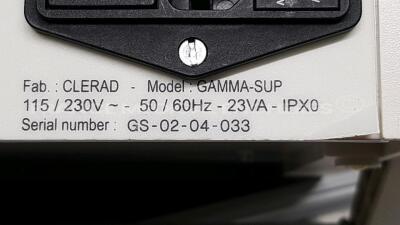 Clerad Gamma Ray Detector Gamma-Sup - w/ Intraoperative Probe (Powers up) - 5