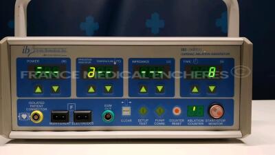 Irvine Biomedical Cardiac Ablation Generator IBI-1500T11 - YOM 2008 - S/W version V3.00 - Numeric display issue in the power screen (Powers up) - 2