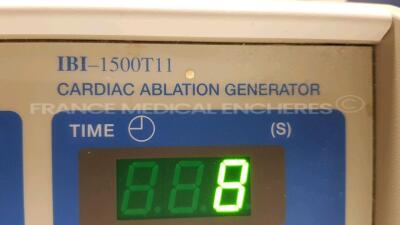 Irvine Biomedical Cardiac Ablation Generator IBI-1500T11 - YOM 2008 - S/W version V3.00 - Numeric display issue in the power screen (Powers up) - 6
